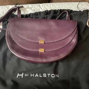 Purple Purse H by Halston